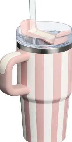 Kaffe & Te<Stanley The Quencher H2. O FlowState Tumbler 0. 6L / 20oz PEACH WHIP C