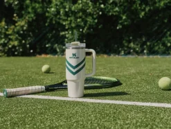 Kaffe & Te<Stanley The Quencher H2. O FlowState Tumbler 0. 89L / 30oz COURTSIDE C