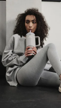 Kaffe & Te<Stanley The Quencher H2o Flowstate Tumbler, 1,2L Ash