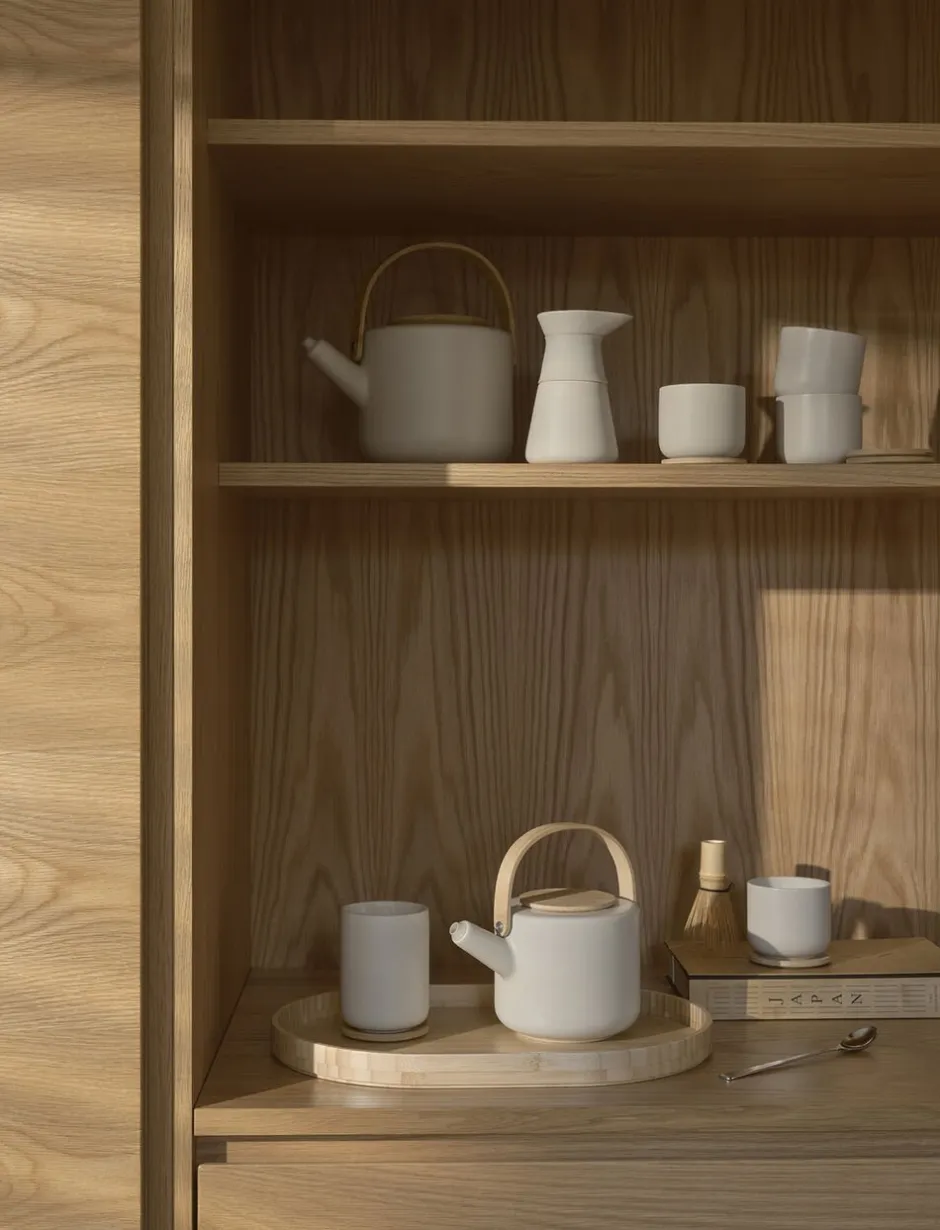 Tilbehør Til Bordet<Stelton Theo serveringsbakke bamboo