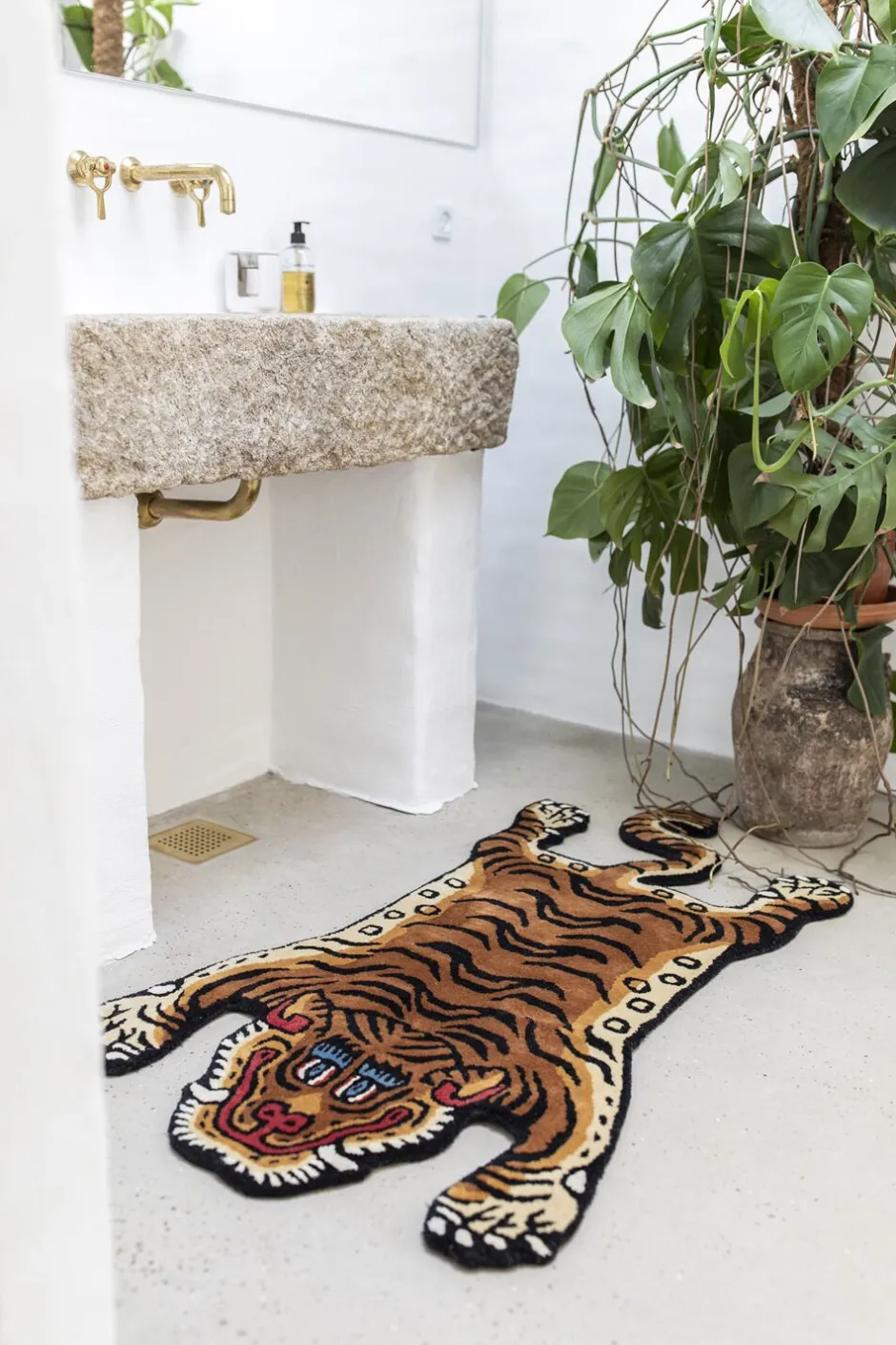 Gulvtæpper<Bongusta Tiger Rug small