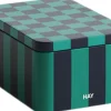 Opbevaring<Hay Tin Container-Small-Green and dark
