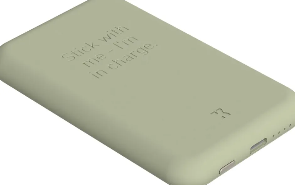 Elektronik<Kreafunk toCHARGE QI - Dusty Olive