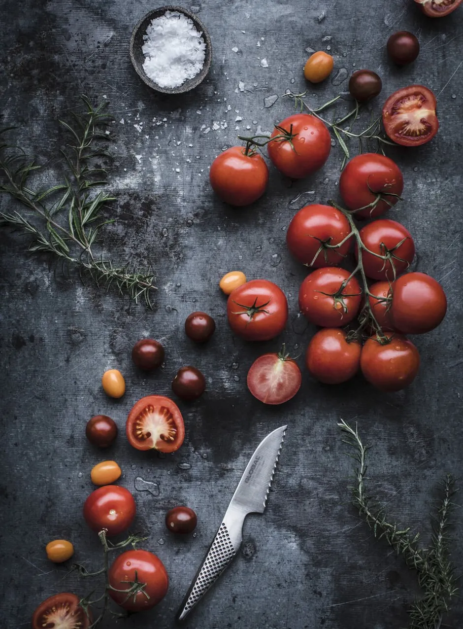 Køkkenknive & Sakse<Global TOMATKNIV 8 CM