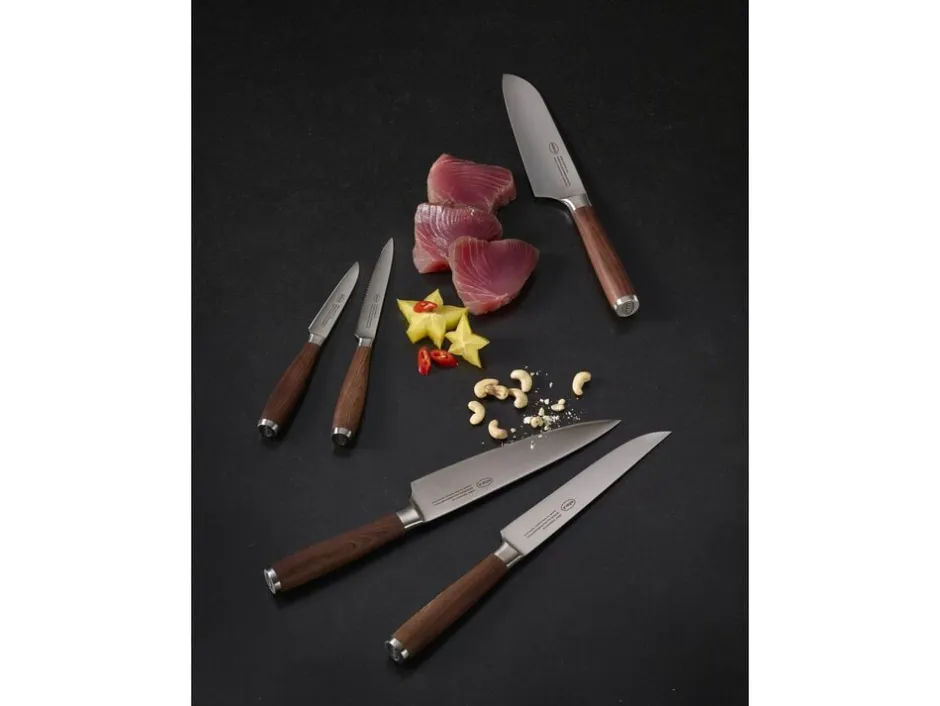 Køkkenknive & Sakse<Rösle Tomatkniv Masterclass 13 cm Stål/Valnøddetræ