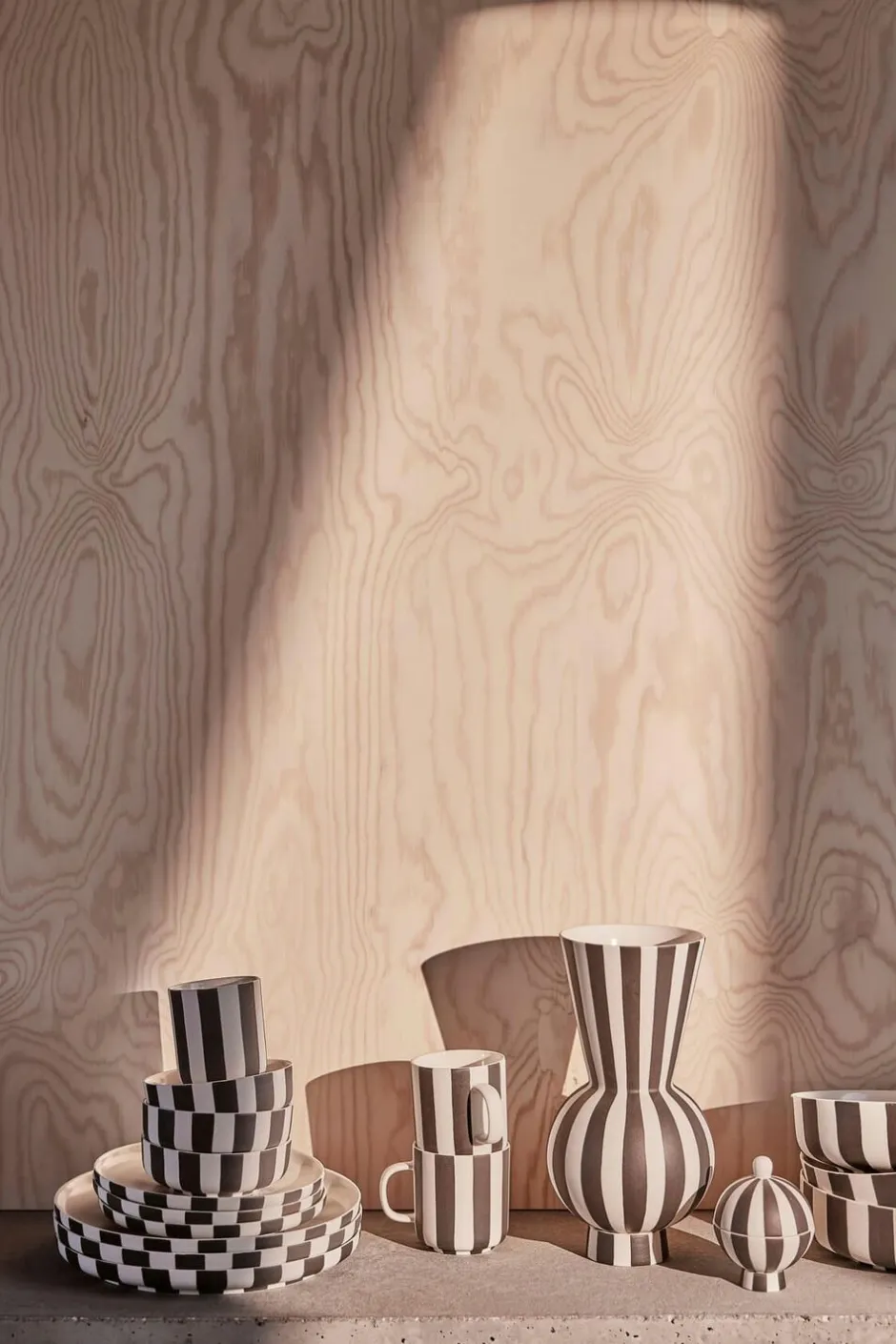 Puder<OYOY Living Design Toppu Vase - Rund