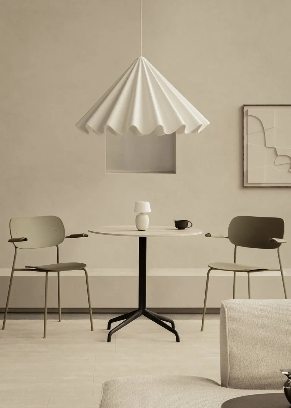 Trådløse Lamper<Audo Copenhagen Torso Table Lamp Portable Beige