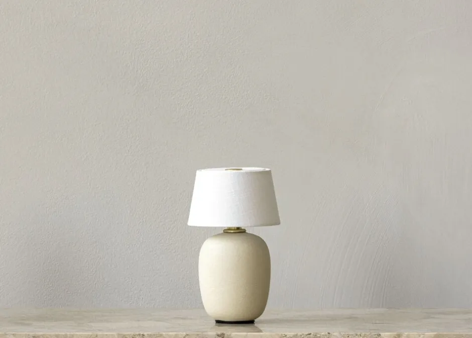 Trådløse Lamper<Audo Copenhagen Torso Table Lamp Portable Beige