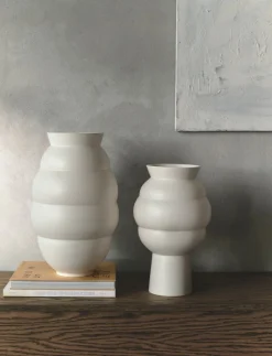 Vaser & Urtepotteskjulere<Knabstrup Keramik Tortus Archie vase No5 white