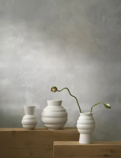 Vaser & Urtepotteskjulere<Knabstrup Keramik Tortus Archie vase No3 white
