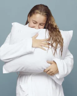 Sengetøj & Lagner<Hairlust Towel Pillowcase, White 60x63/70cm