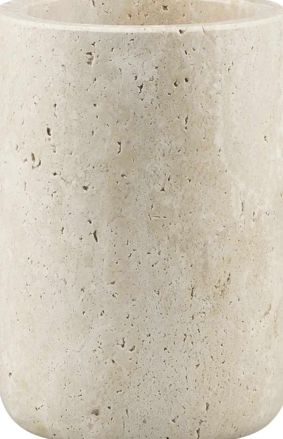 Badeværelsestilbehør<Mette Ditmer TRAVERTINE toothbrush holder
