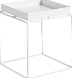 Møbler<Hay Tray Table-Medium L40 x W40 x H44-W White