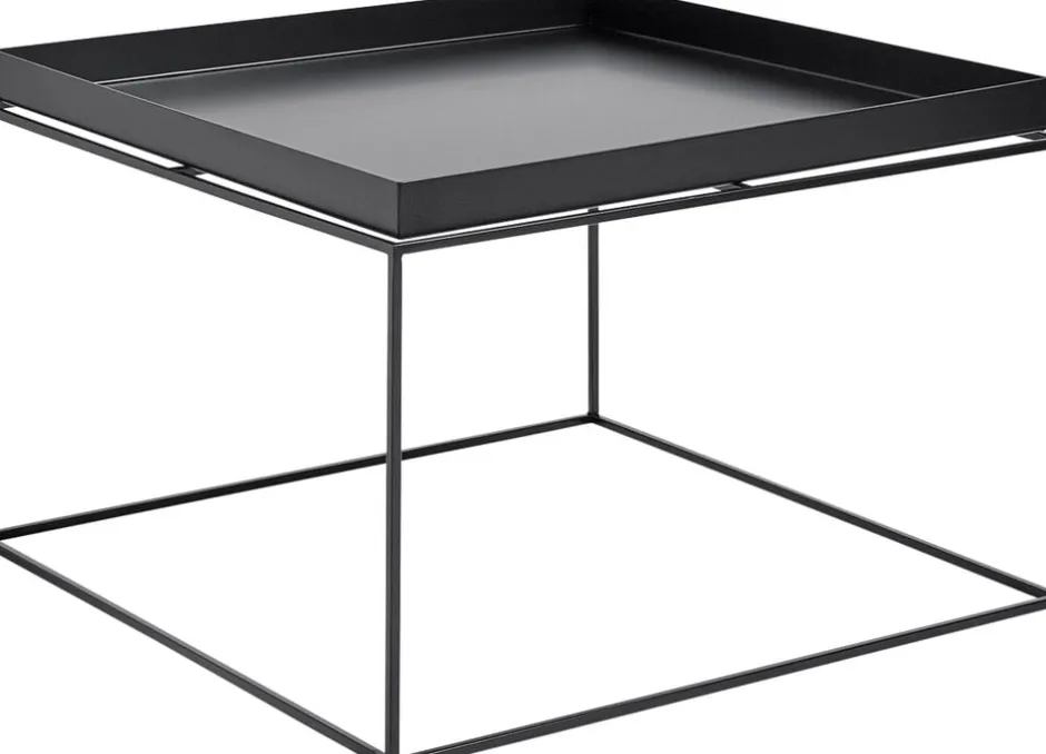 Møbler<Hay Tray Table-Small L30 x W30 x H34-Bl Black