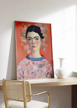 Plakater & Rammer<Poster & Frame Treechild - Young Frida Flerfarvet