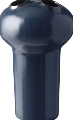 Vaser & Urtepotteskjulere<Knabstrup Keramik Trio vase, mørk blå, 11 cm Mørk blå
