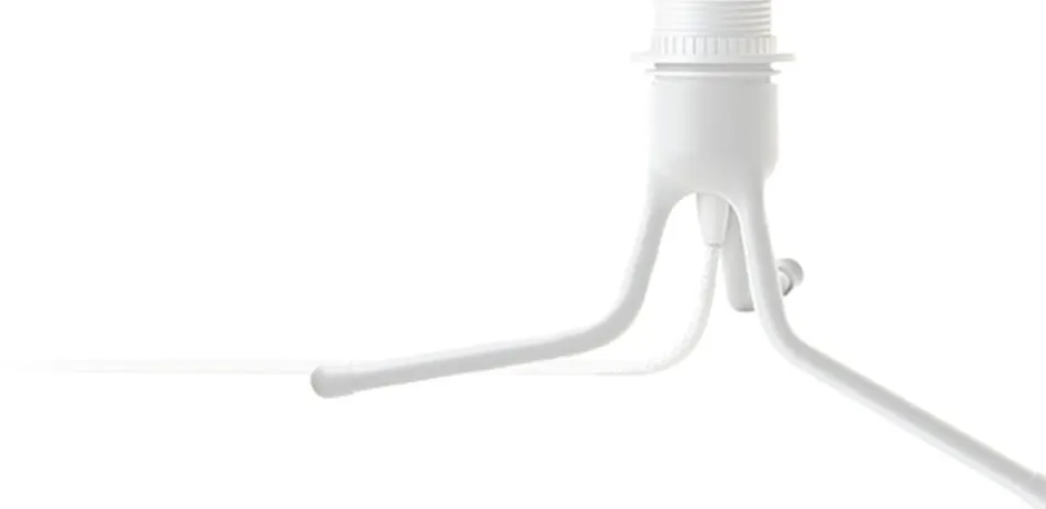 Bordlamper<UMAGE Tripod Base matt white H 18,6 cm