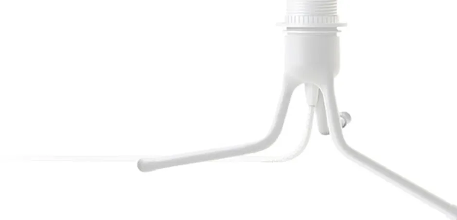 Bordlamper<UMAGE Tripod Base matt white H 18,6 cm