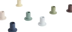 Lys & Lysestager<Hay Tube Candleholder Concrete-Small