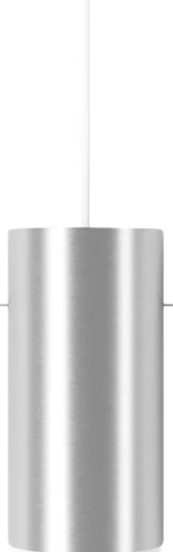 Pendler<Moebe Tube Pendant, Brushed Aluminium, Large