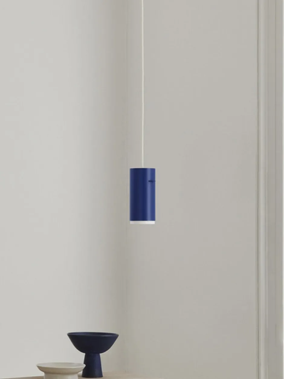 Pendler<Moebe Tube Pendant, Deep Blue, Small