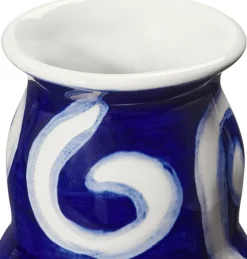 Vaser & Urtepotteskjulere<Kähler Tulle Vase H13 cm blå