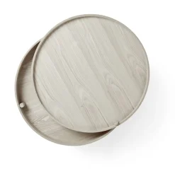 Møbler<Audo Copenhagen Turning Table, White Oak ø65 cm, Bl