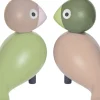 Figurer & Skulpturer<Kay Bojesen Turtelduer H9 cm lys grøn/rosa 1 par