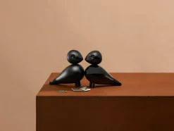 Figurer & Skulpturer<Kay Bojesen Turtelduer sort 1 par