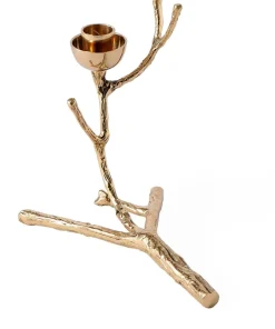 Lys & Lysestager<Polspotten twiggy gold XS