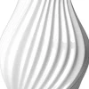 Vaser & Urtepotteskjulere<Kähler Twist Vase H25 cm hvid porcelæn