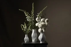 Vaser & Urtepotteskjulere<Kähler Twist Vase H31 cm hvid porcelæn