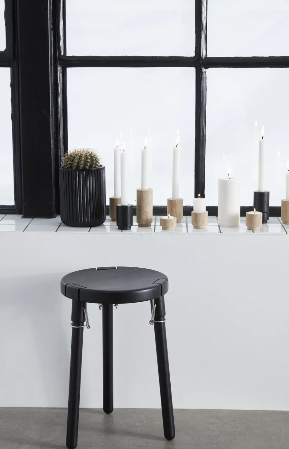 Møbler<Andersen - Furniture U1 stool - Ø30x46,5 cm