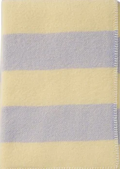 Plaider<Klippan Uldplaid Unni stripe Rutabaga