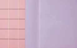 Kontorartikler<Notem UMA Flat Lay Notebook - Large, Rose check