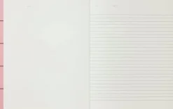 Kontorartikler<Notem UMA Flat Lay Notebook - Large, Rose check