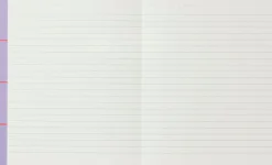 Kontorartikler<Notem UMA Flat Lay Notebook - Medium, Lavender check