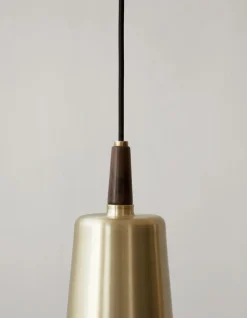 Pendler<Audo Copenhagen Umanoff, Pendant, Brass, Walnut