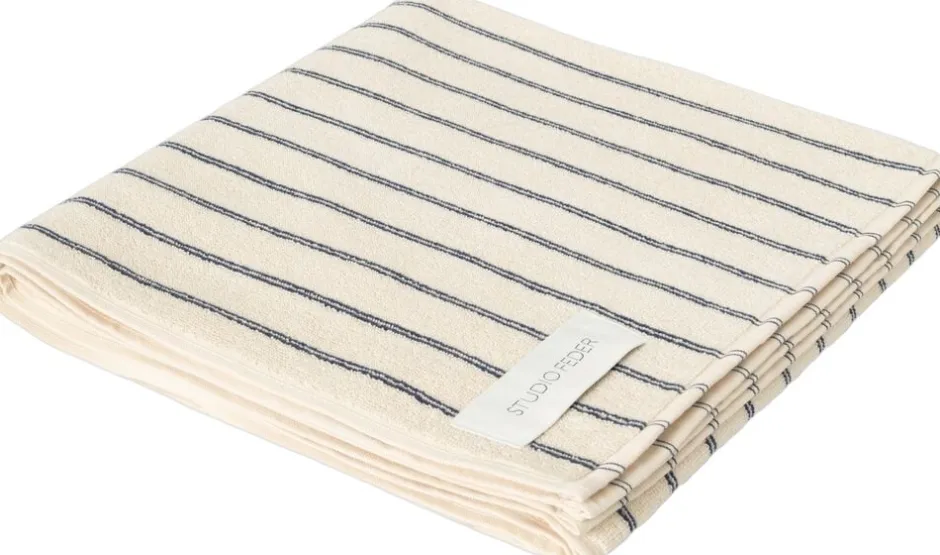 Håndklæder<Studio Feder UNA TOWEL Navy rain