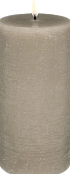 Elektriske Julelys<Uyuni LIGHTING - Pillar LED Candle - Sandstone - 7,8 x 15,2