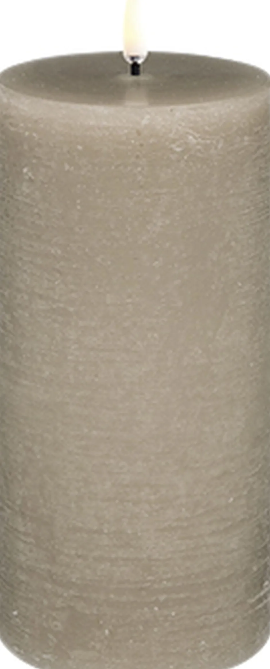 Elektriske Julelys<Uyuni LIGHTING - Pillar LED Candle - Sandstone - 7,8 x 15,2