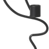 Lys & Lysestager<Ferm Living Valse Candle Holder - High - Black
