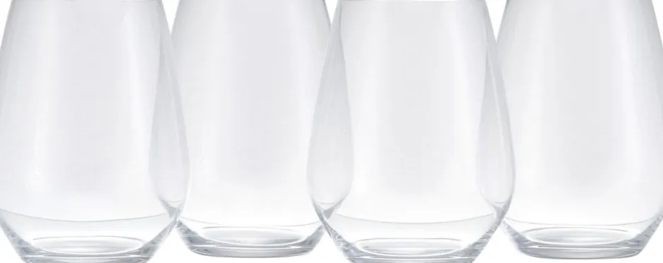 Glas<Le Creuset Vandglas 4 pk. 0,46L