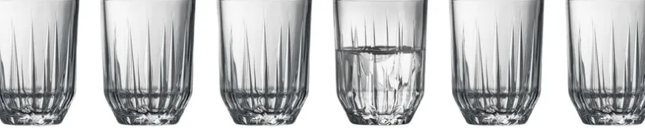Glas<Lyngby Glas Vandglas Astrid 25 cl 6 stk.