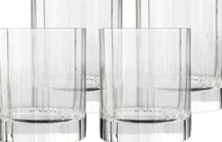 Glas<Luigi Bormioli Vandglas/whiskyglas Bach 33,5 cl 4 stk. Klar