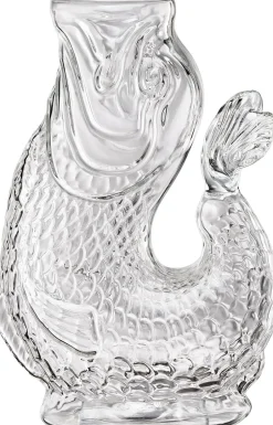 Køkkenartikler<CILIO Vandkaraffel fisk, klar, glas, NEMO