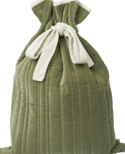 Julepynt<Ferm Living Vari Quilted Sack - Velvet - Khaki
