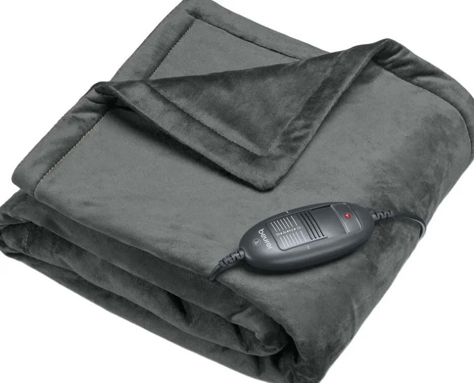 Elektronik<Beurer Varmeplaid i hvid 150 cm x 130 cm PR-HD01R