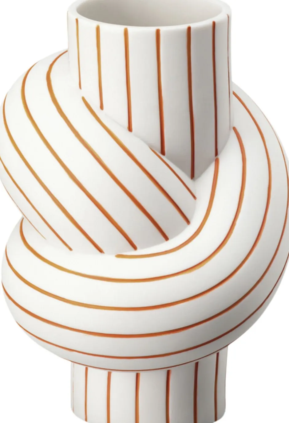 Vaser & Urtepotteskjulere<Rosenthal Vase 12cm, Mango, Node Stripes