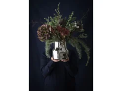 Vaser & Urtepotteskjulere<Gense Vase Dorotea 18 x 19,5 cm Blankt stål